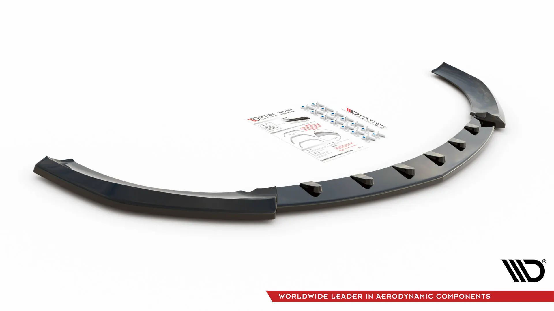 Frontspoiler Mercedes-Benz E63 AMG (W213 / S213) 2016-2020 | V.3 Glossy Black Edition – bilde 3