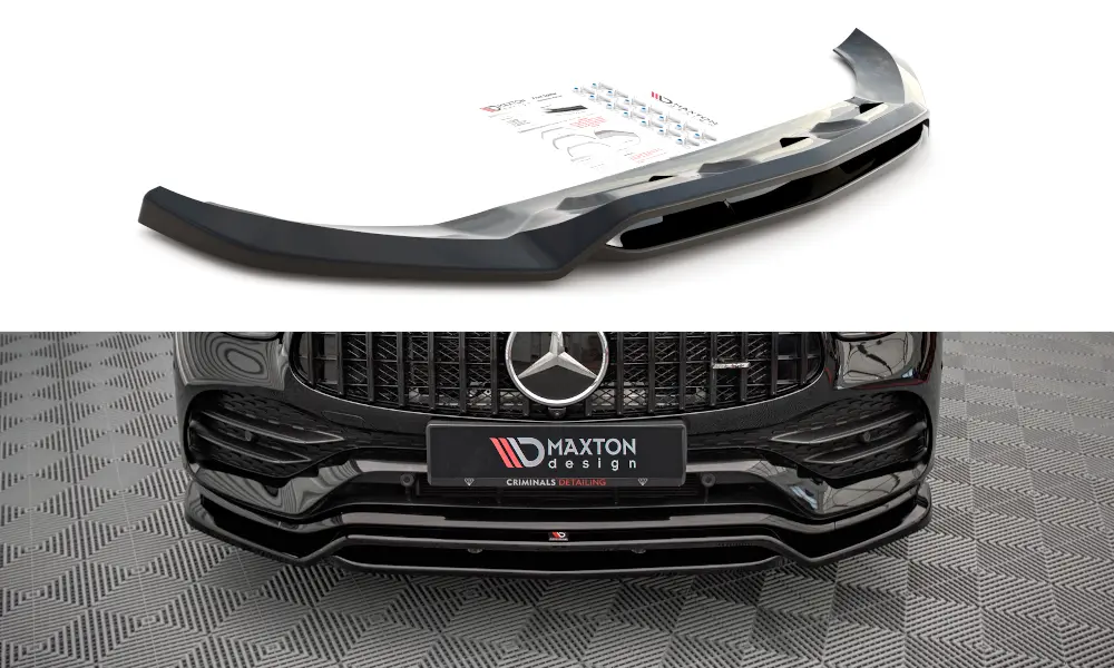 Frontspoiler Mercedes-Benz GLC Coupe I (C253) AMG-Line Facelift 2019 - 2023 | Glossy Black Edition – bilde 2