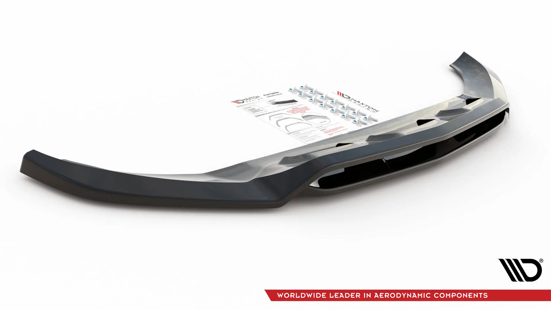 Frontspoiler Mercedes-Benz GLC Coupe I (C253) AMG-Line Facelift 2019 - 2023 | Glossy Black Edition – bilde 3