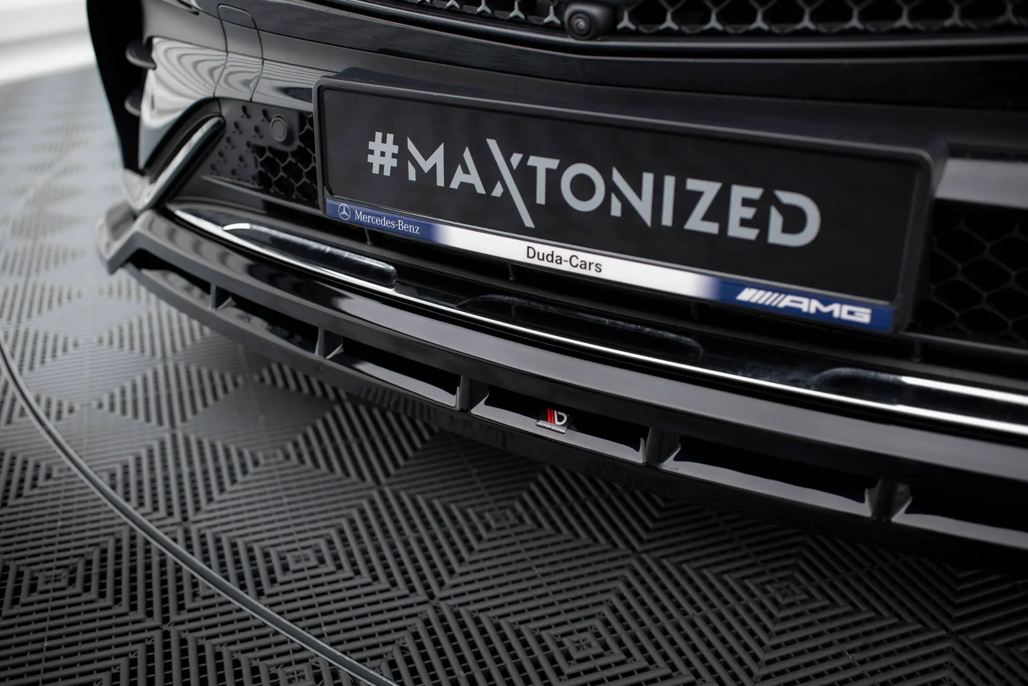 Frontspoiler Mercedes-Benz GLC (X254) AMG-Line 2022 - > | Glossy Black Edition