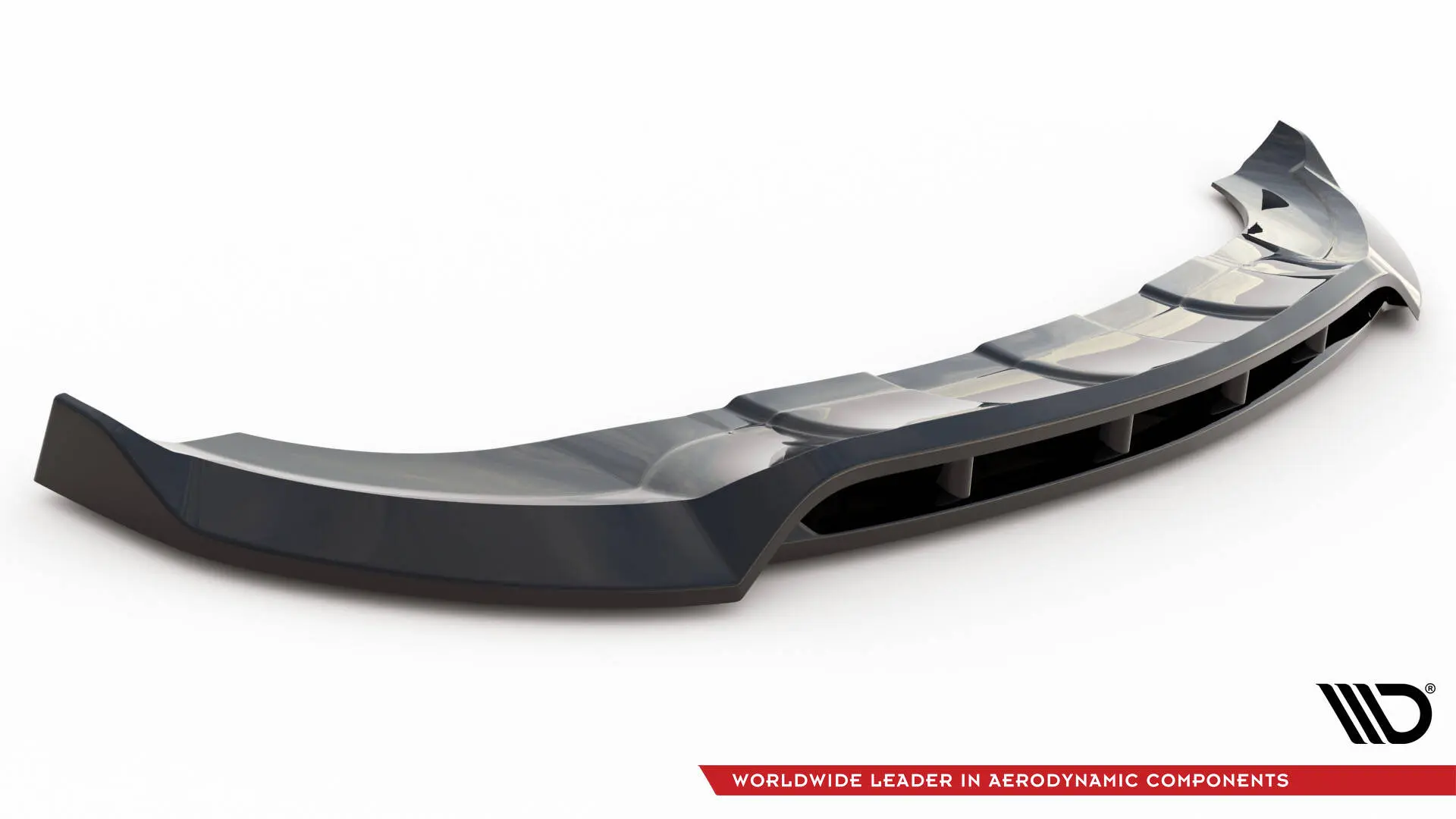 Frontspoiler Mercedes-Benz GLE Coupe 43 AMG (C292) 2015 -2019 / Mercedes-Benz GLE Coupe (C292) AMG-Line 2015 - 2019 | V.2 Glossy Black Edition – bilde 5