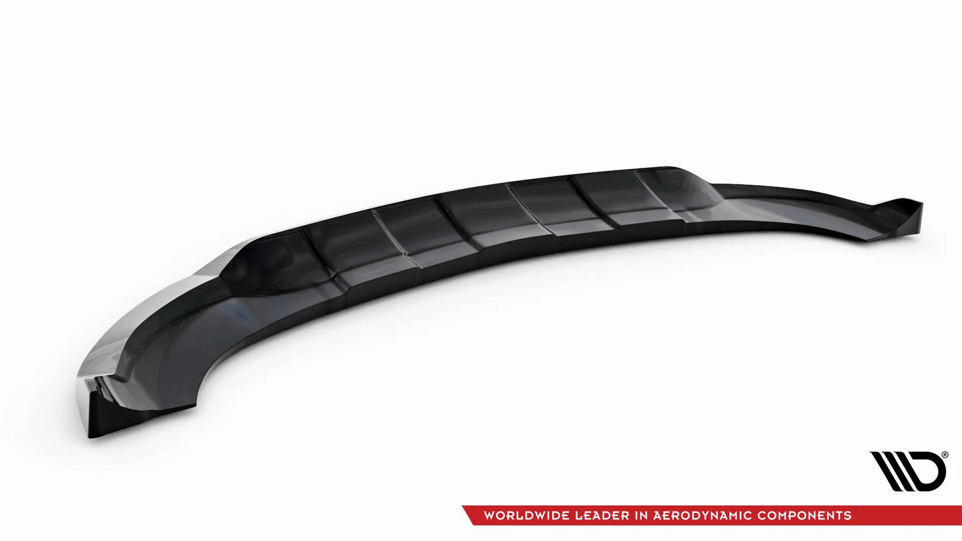 Frontspoiler Mercedes-Benz GLE Coupe 43 AMG (C292) 2015 -2019 / Mercedes-Benz GLE Coupe (C292) AMG-Line 2015 - 2019 | V.2 Glossy Black Edition – bilde 6