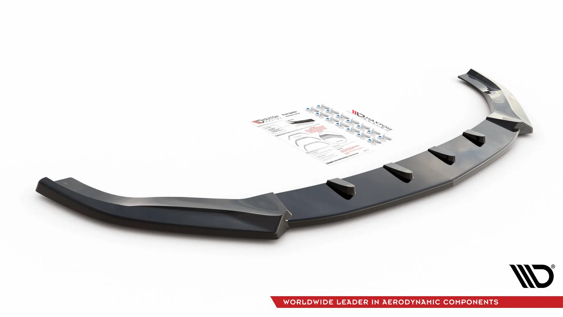 Frontspoiler Mercedes-Benz GLE Coupe I 63 AMG (C292) 2015-2019 | V.1 Glossy Black Edition – bilde 5
