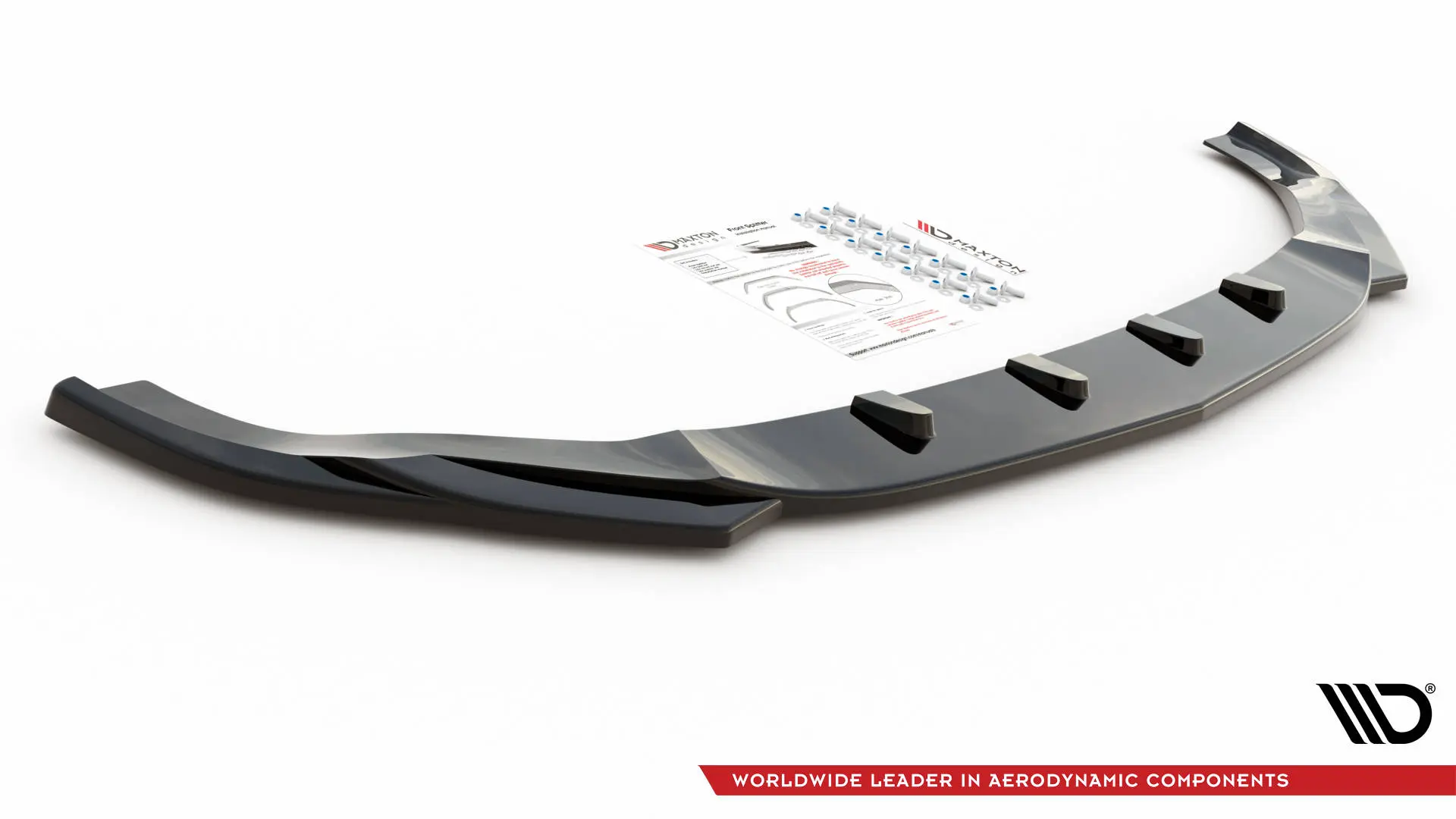 Frontspoiler Mercedes-Benz GLE Coupe I 63 AMG (C292) 2015-2019 | V.2 Glossy Black Edition – bilde 5