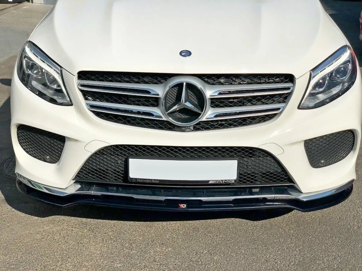 Frontspoiler Mercedes-Benz GLE I (W166) AMG-Line 2015-2019 | V.1 Glossy Black Edition – bilde 3