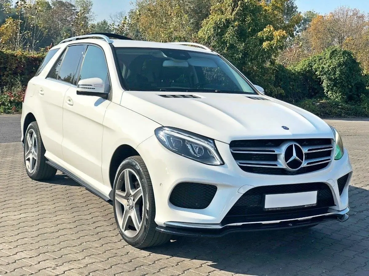 Frontspoiler Mercedes-Benz GLE I (W166) AMG-Line 2015-2019 | V.1 Glossy Black Edition – bilde 4