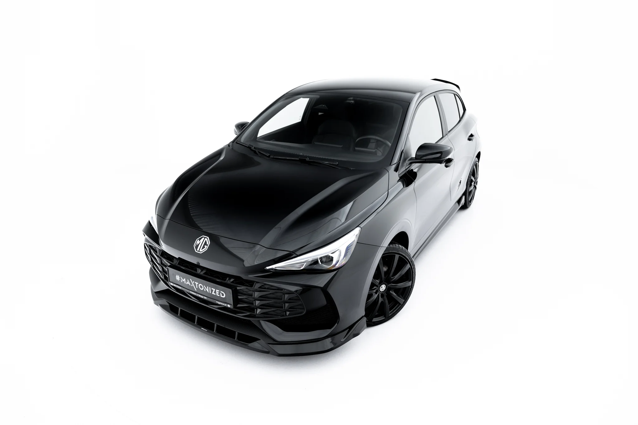 Frontspoiler Mercedes-Benz GLK (W204) 2008 - 2012 | Sport Glossy Black Edition V1 – bilde 2