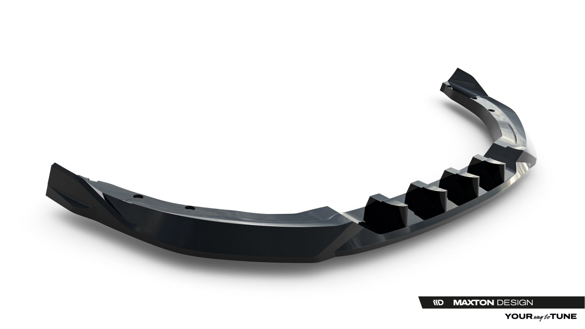 Frontspoiler Mercedes-Benz GLK (W204) 2008 - 2012 | Sport Glossy Black Edition V1 – bilde 6