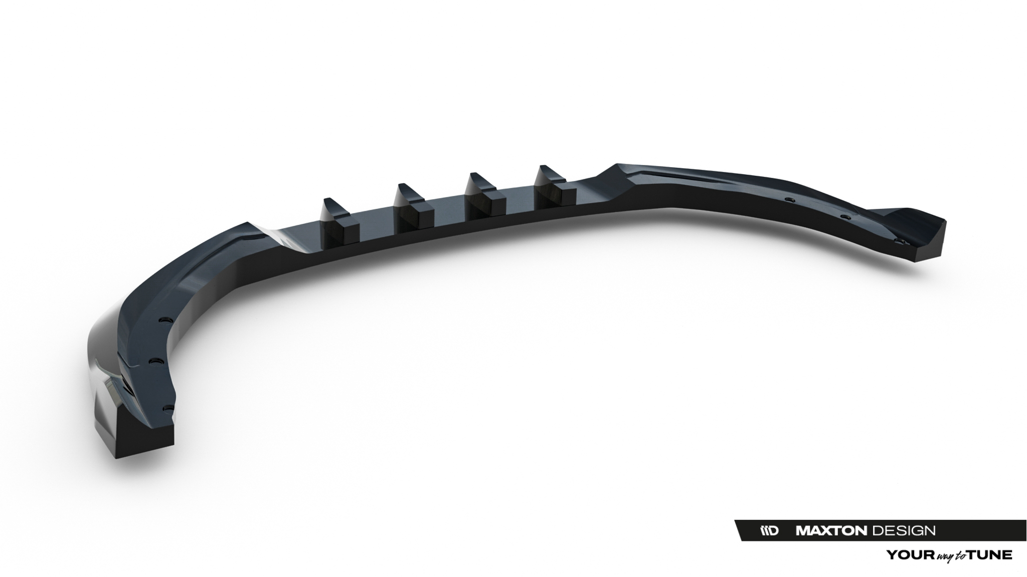 Frontspoiler Mercedes-Benz GLK (W204) 2008 - 2012 | Sport Glossy Black Edition V1 – bilde 7