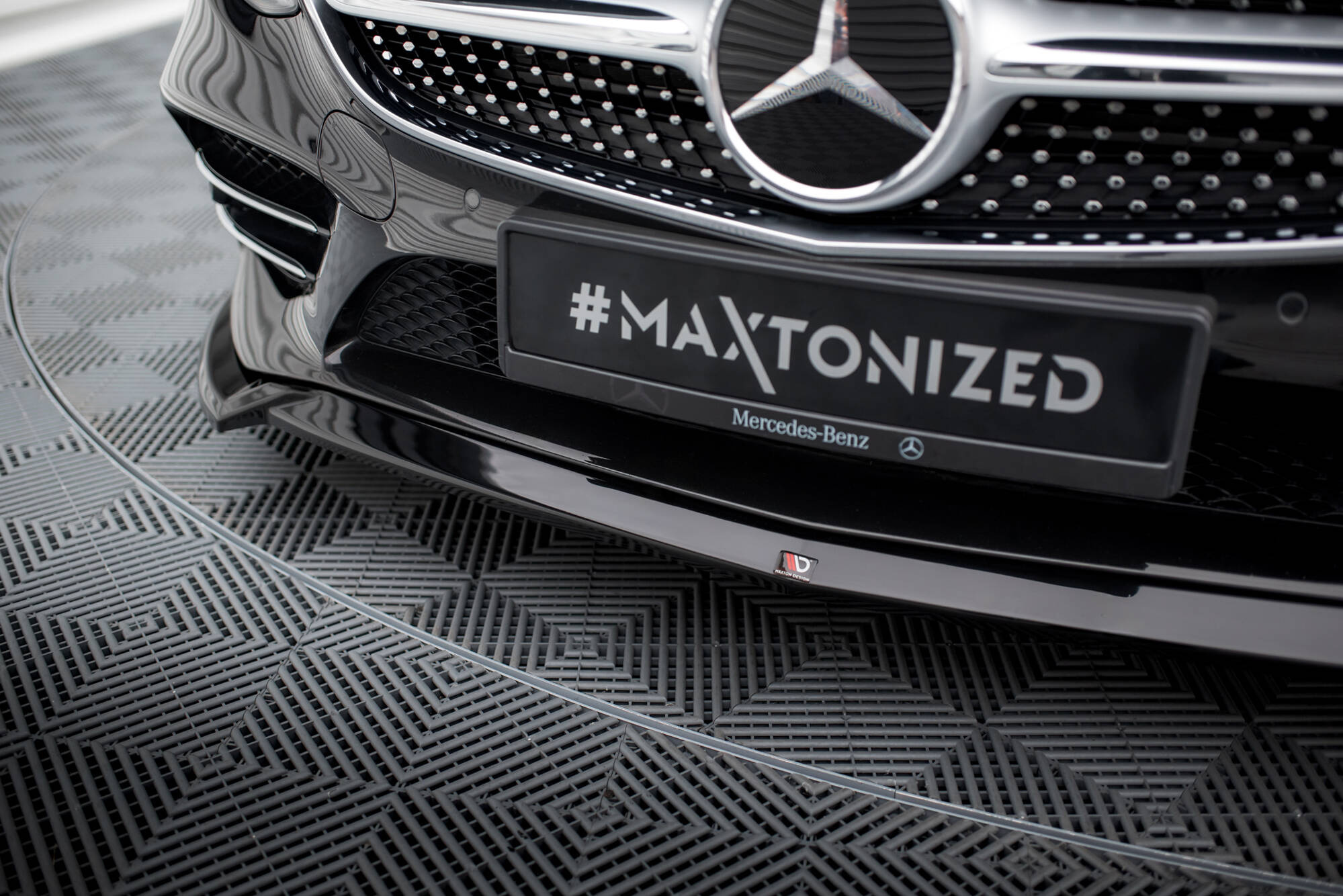 Frontspoiler Mercedes-Benz S Coupe AMG (C217) Facelift 2017 - 2020 | Sport Glossy Black Edition V1 – bilde 3