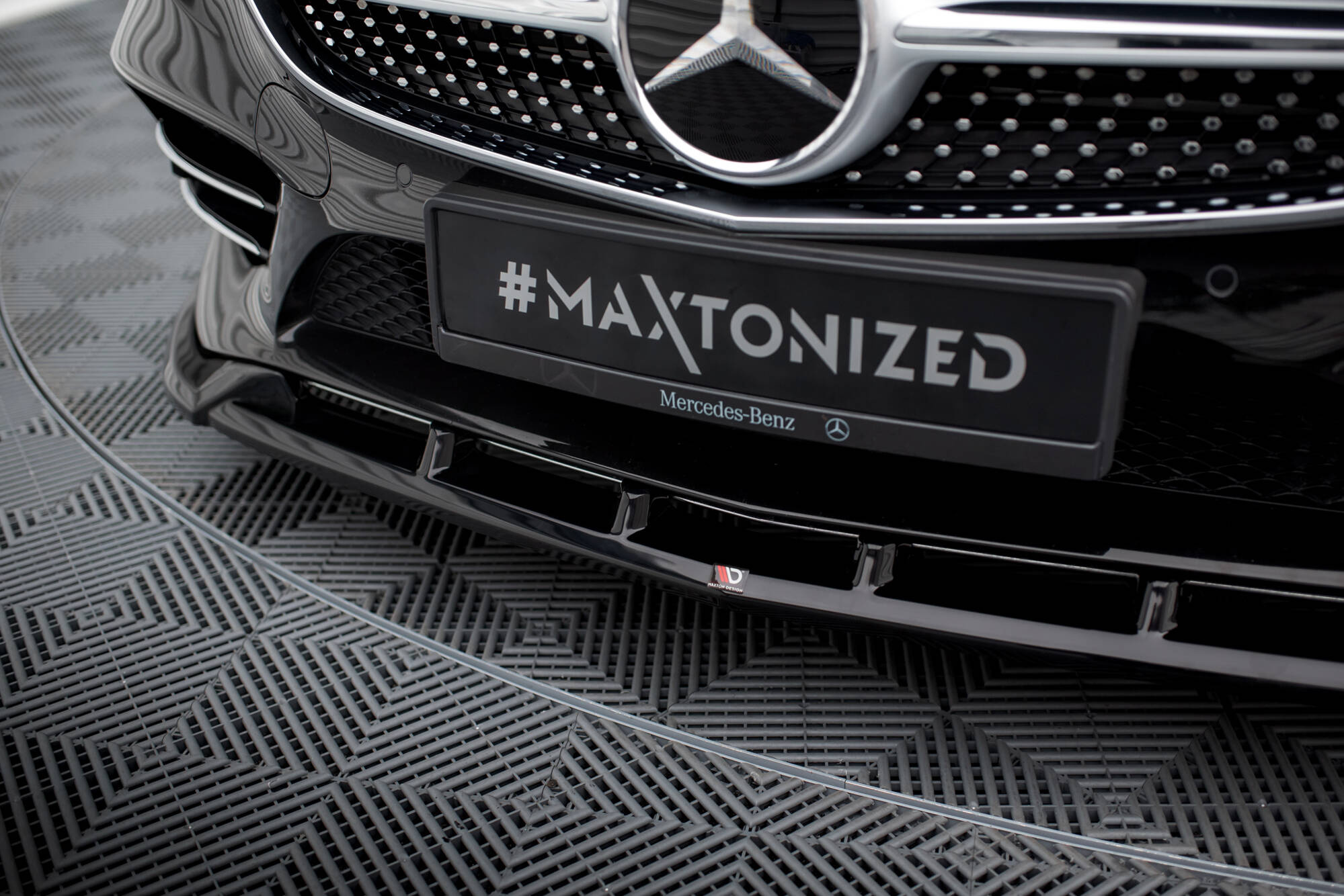 Frontspoiler Mercedes-Benz S Coupe AMG (C217) Facelift 2017 - 2020 | Sport Glossy Black Edition V2 – bilde 3