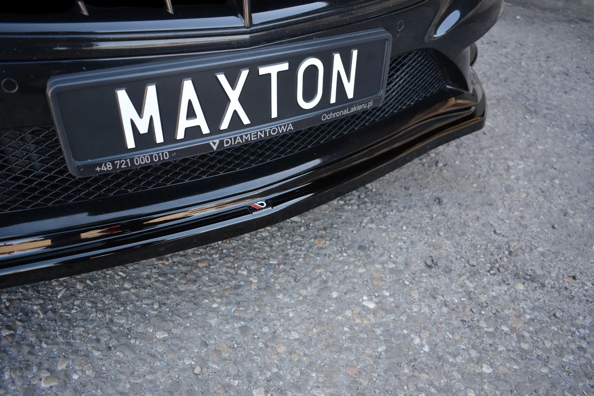 Frontspoiler Mercedes-Benz S (W222) AMG-Line 2013 - 2017 | V.1 Glossy Black Edition – bilde 4