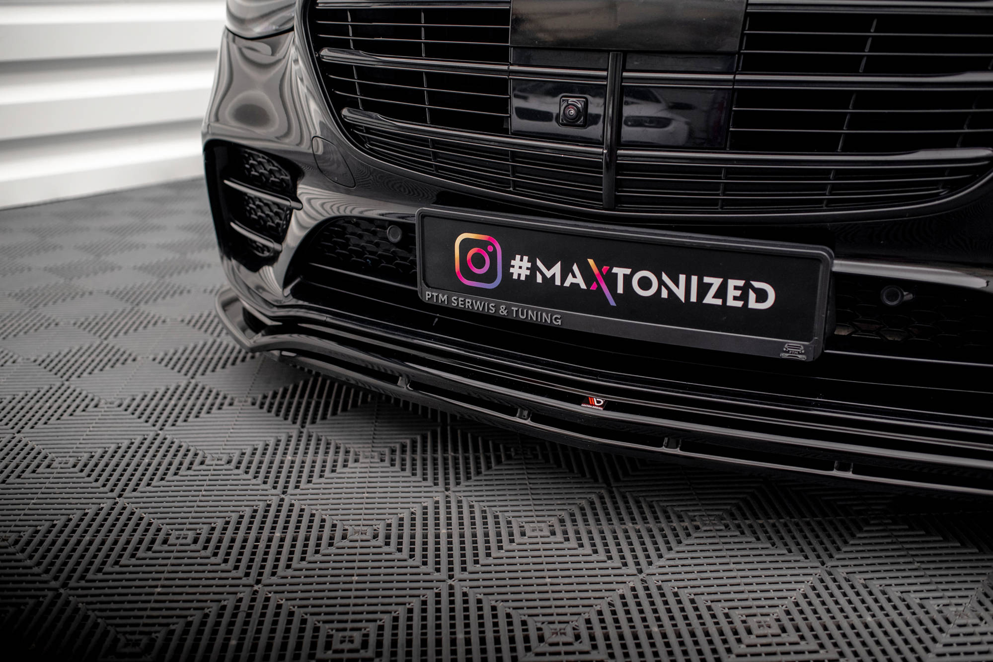 Frontspoiler Mercedes-Benz S (W223 / V223) AMG-Line | Glossy Black Edition – bilde 4