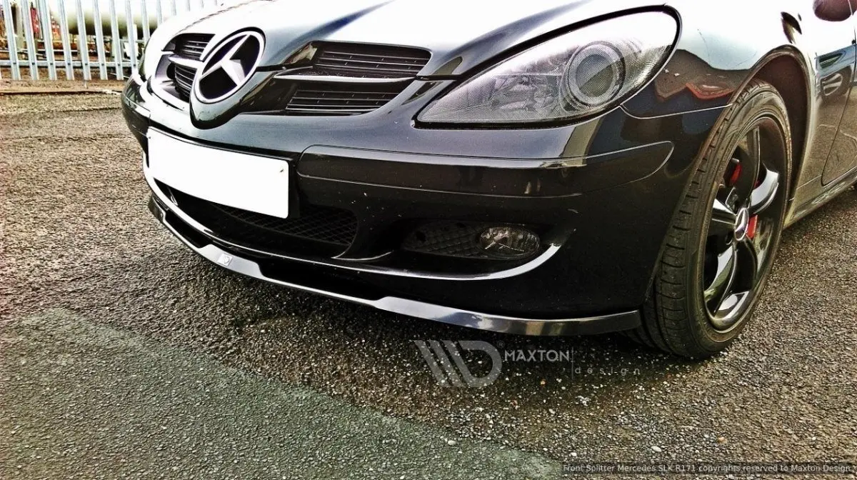 Frontspoiler Mercedes-Benz SLK (R171) 2004-2011 | Glossy Black Edition