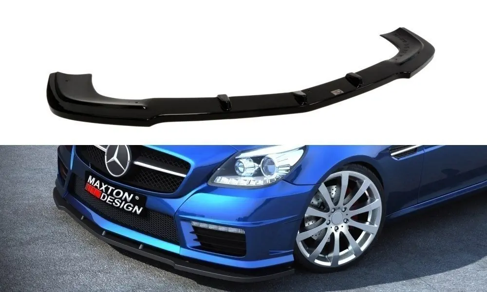 Frontspoiler Mercedes-Benz SLK (R172) AMG og Standard 2011-> | Glossy Black Edition