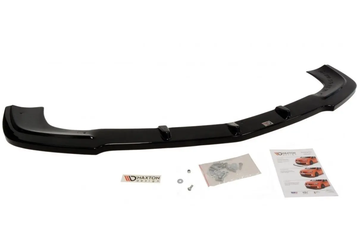 Frontspoiler Mercedes-Benz SLK (R172) AMG og Standard 2011-> | Glossy Black Edition – bilde 2