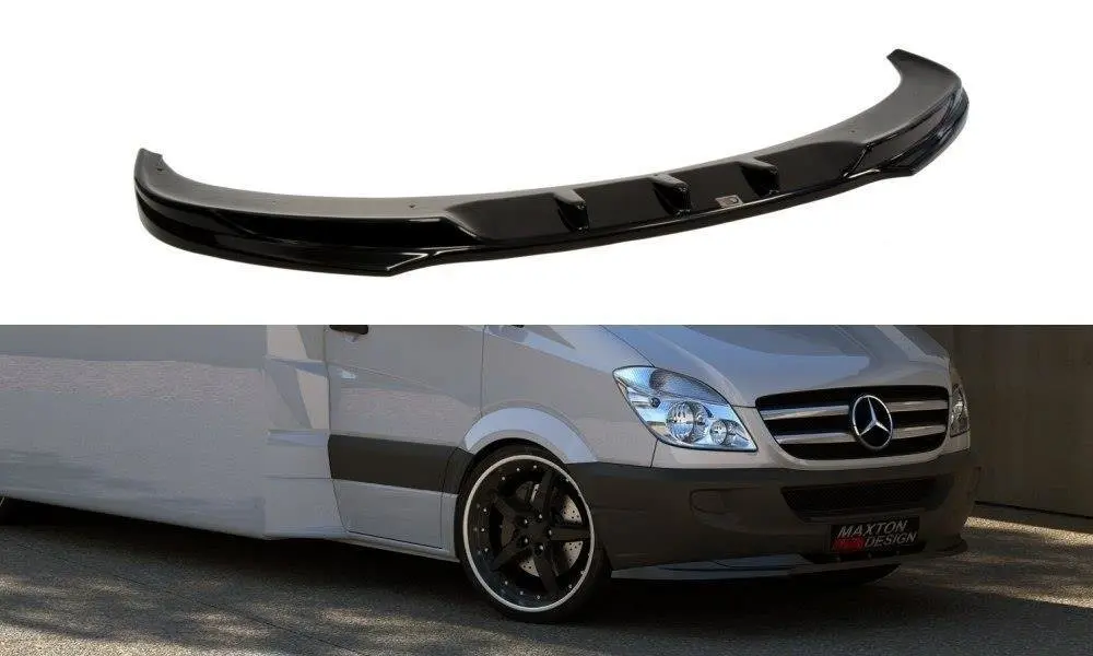 Frontspoiler Mercedes-Benz Sprinter II (W906) 2006-2013 | Glossy Black Edition
