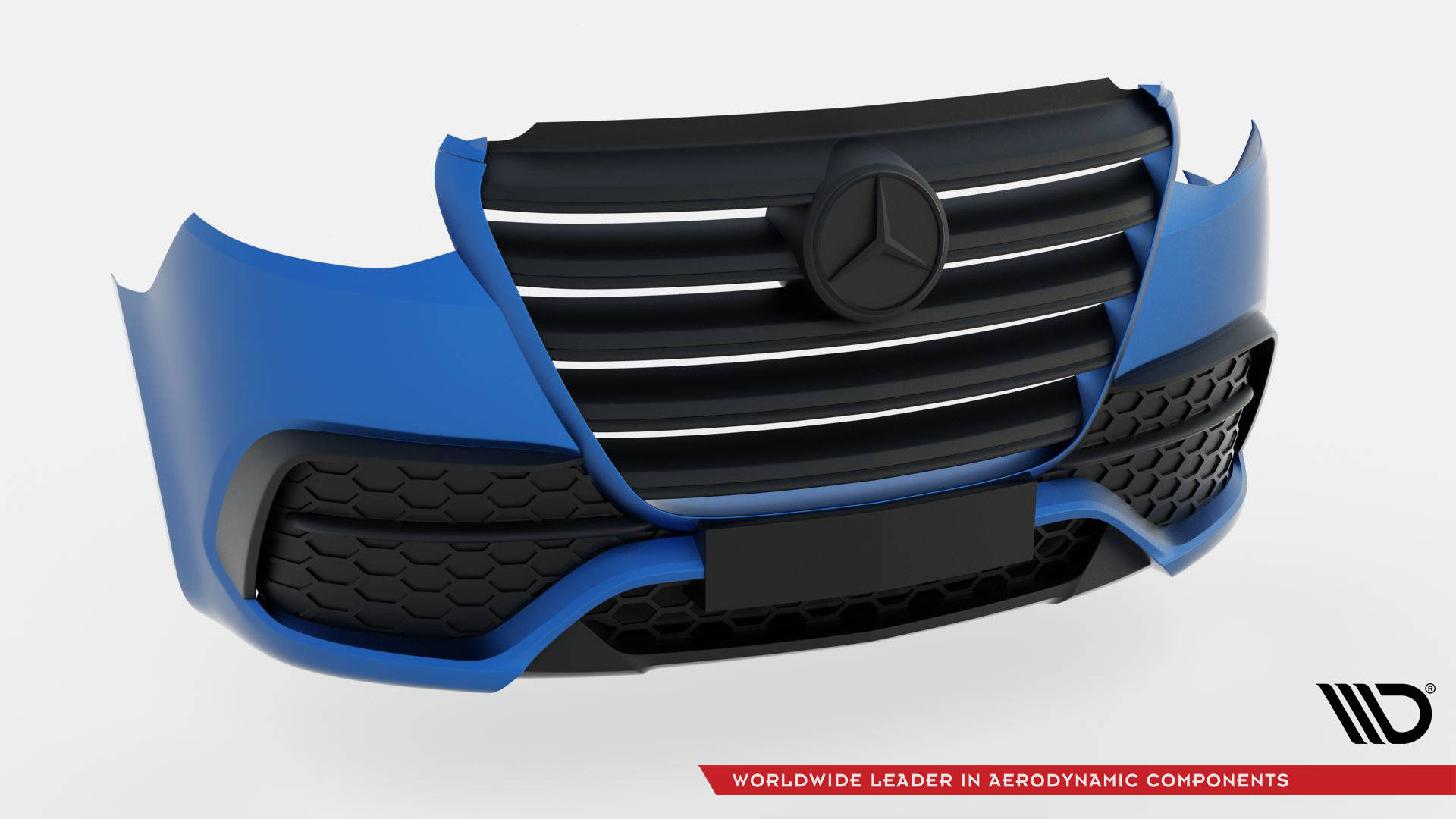 Frontspoiler Mercedes-Benz Sprinter III 2018 - 2022 | Sport Glossy Black Edition – bilde 4