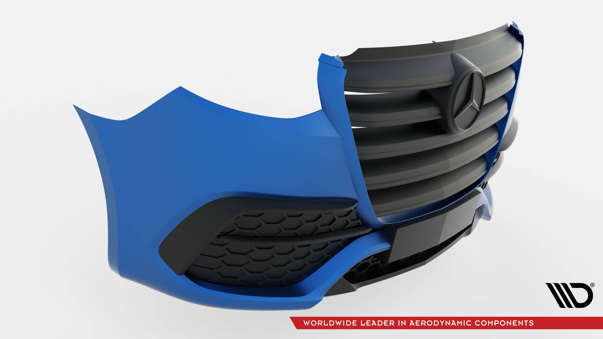 Frontspoiler Mercedes-Benz Sprinter III 2018 - 2022 | Sport Glossy Black Edition – bilde 5