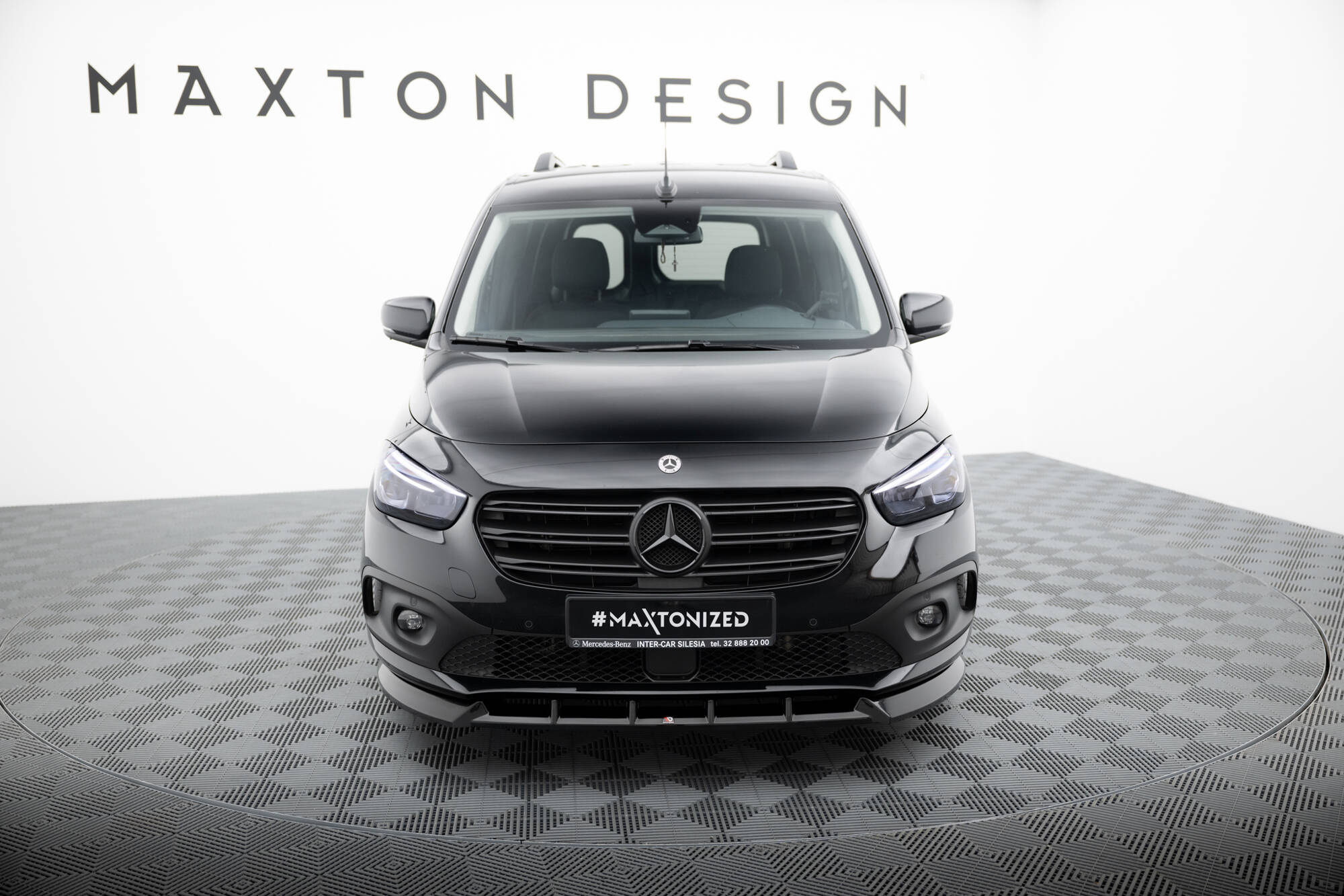 Frontspoiler Mercedes-Benz T (W420) 2022 -> | Sport Glossy Black Edition – bilde 2