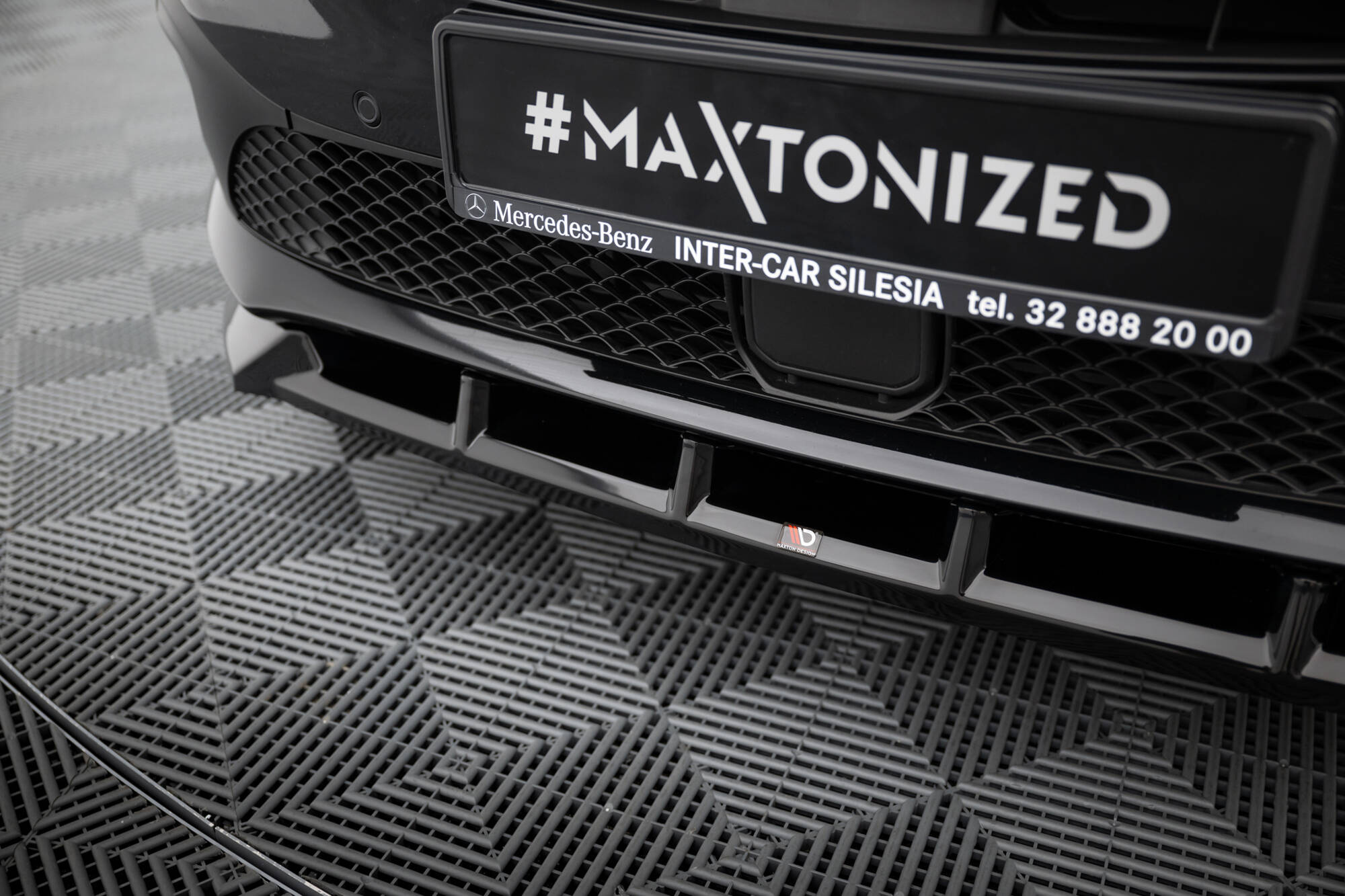 Frontspoiler Mercedes-Benz T (W420) 2022 -> | Sport Glossy Black Edition – bilde 3
