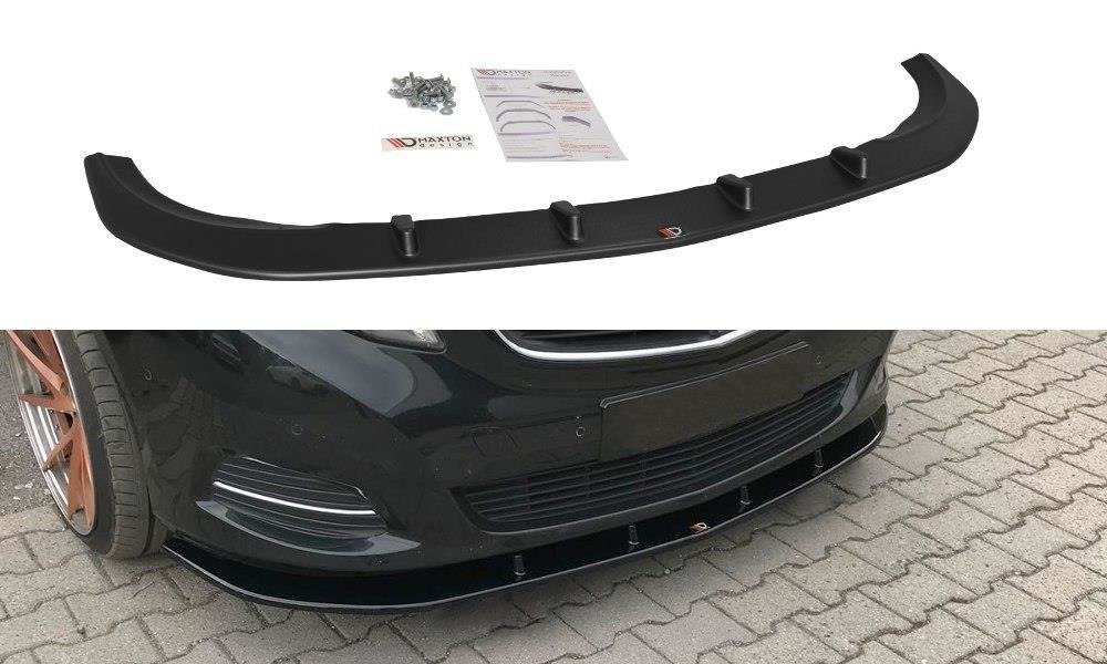 Frontspoiler Mercedes-Benz V-Class (W447) 2014 - 2019 │ V.2 Glossy Black Edition – bilde 2