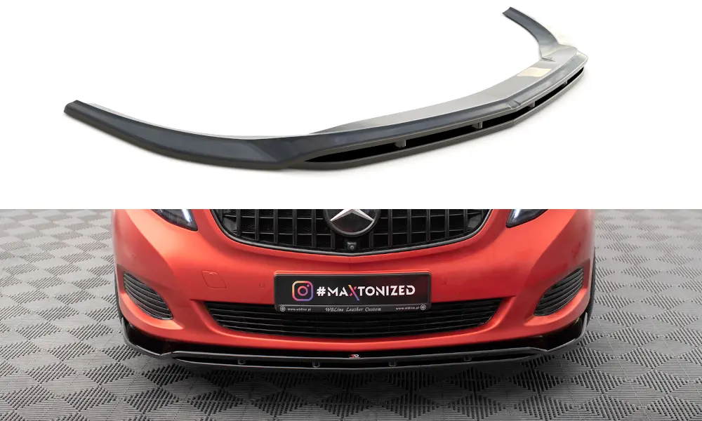 Frontspoiler Mercedes-Benz V-Class (W447) 2014 - 2019 | V.4 Glossy Black Edition – bilde 2