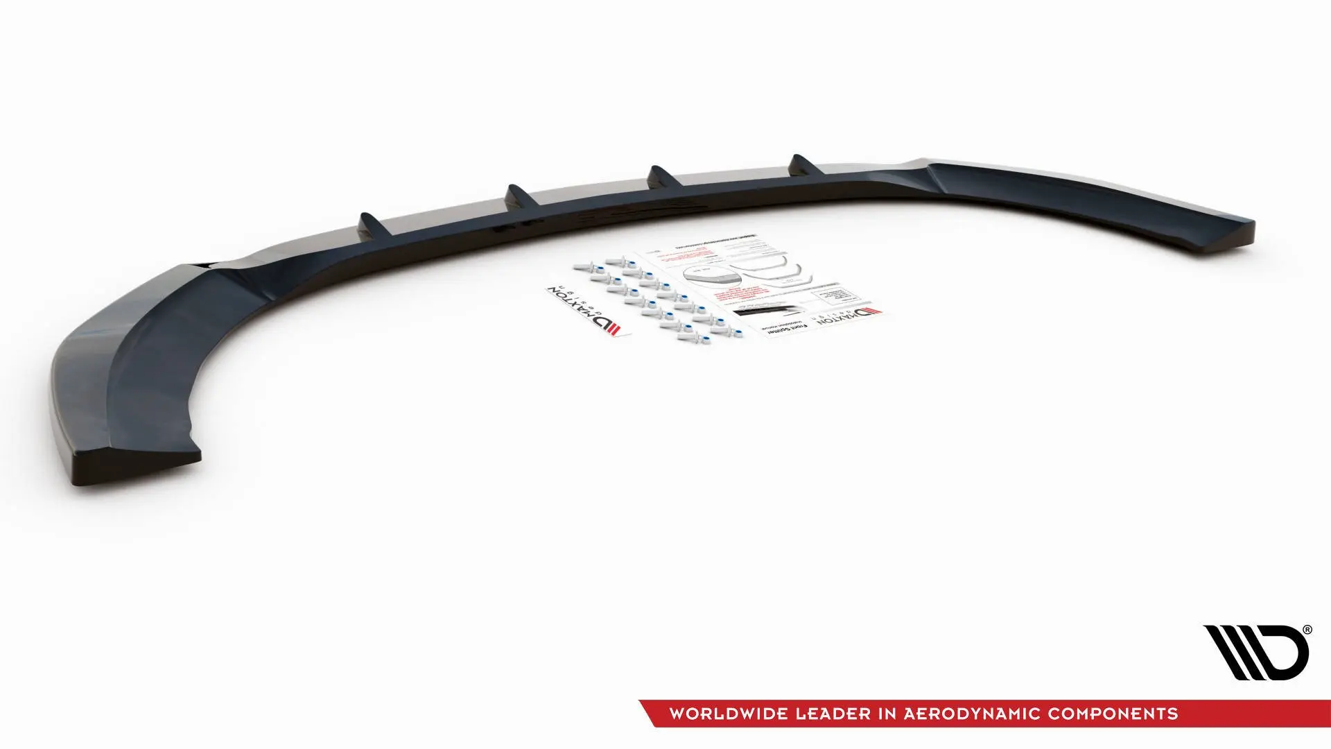 Frontspoiler Mercedes-Benz V-Class (W447) AMG-Line 2019 - 2023 | V.2 Glossy Black Edition – bilde 7