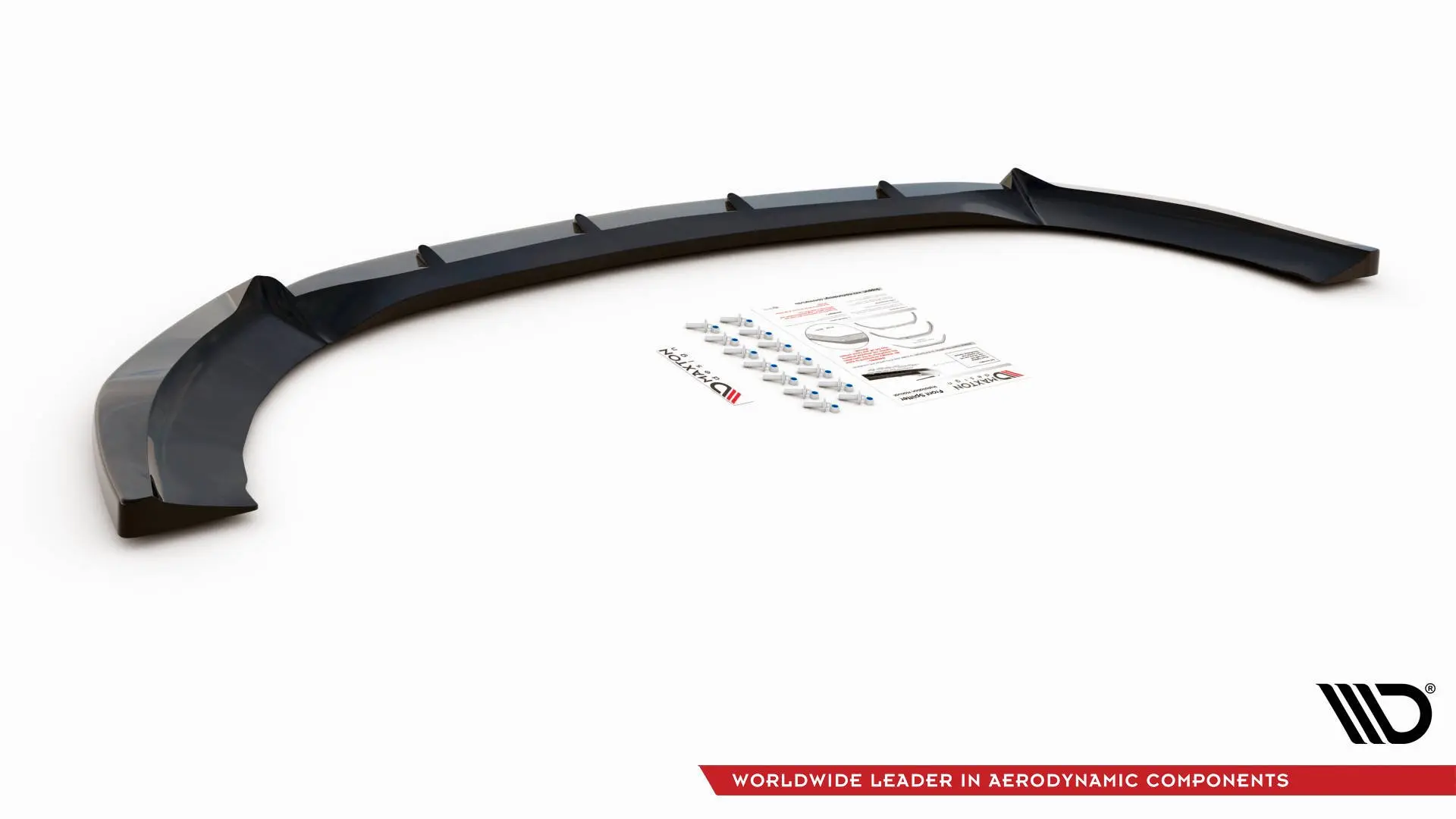 Frontspoiler Mercedes-Benz V-Class (W447) AMG-Line 2019 - 2023 | V.3 Glossy Black Edition – bilde 7