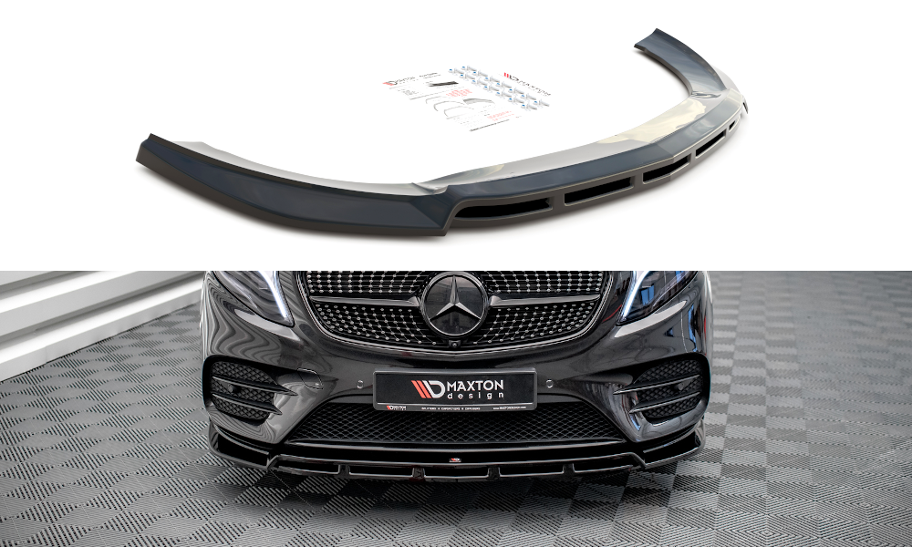 Frontspoiler Mercedes-Benz V-Class (W447) AMG-Line 2019 - 2023 | V.5 Glossy Black Edition – bilde 2
