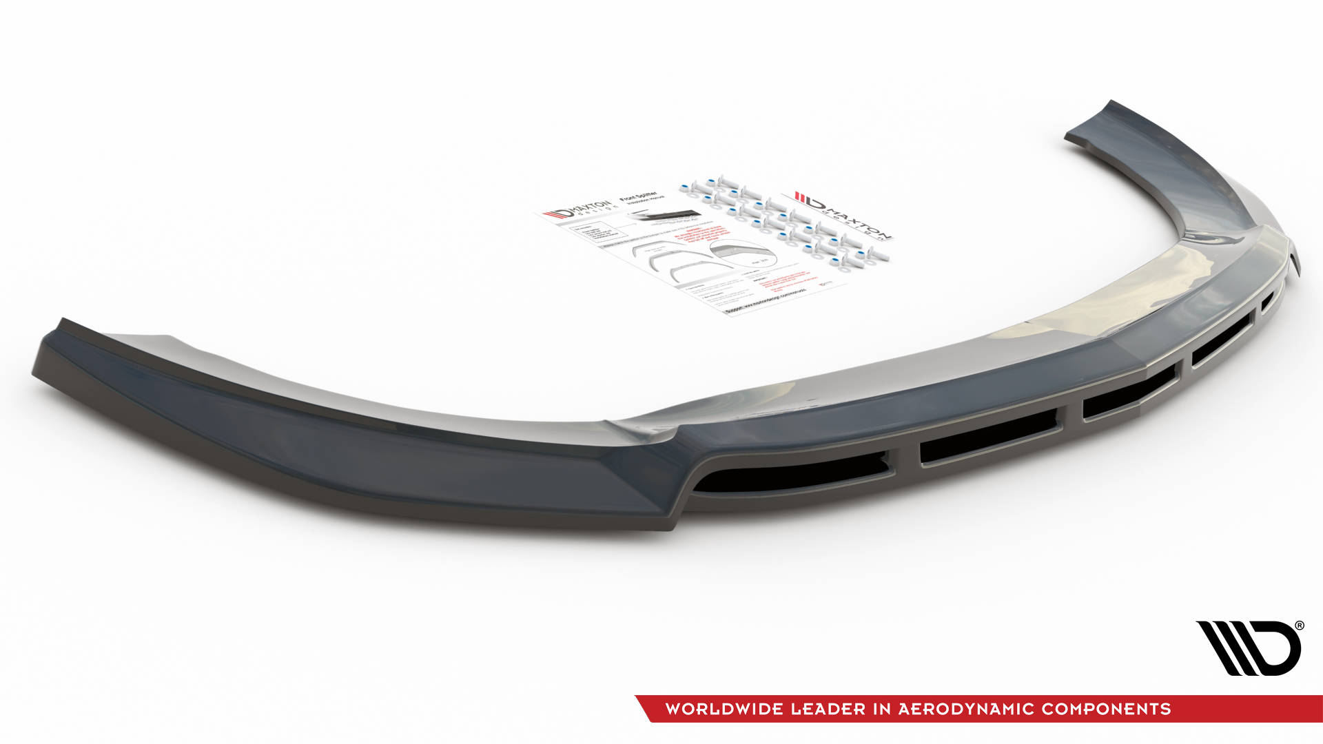 Frontspoiler Mercedes-Benz V-Class (W447) AMG-Line 2019 - 2023 | V.5 Glossy Black Edition – bilde 4