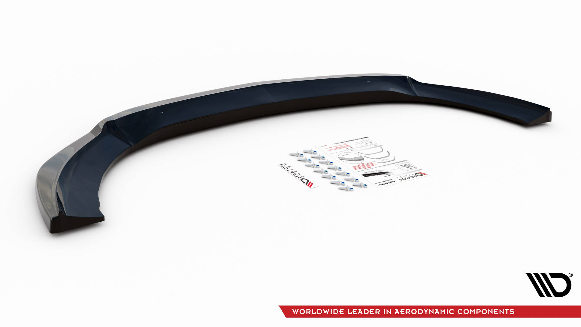 Frontspoiler Mercedes-Benz V-Class (W447) AMG-Line 2019 - 2023 | V.5 Glossy Black Edition – bilde 5