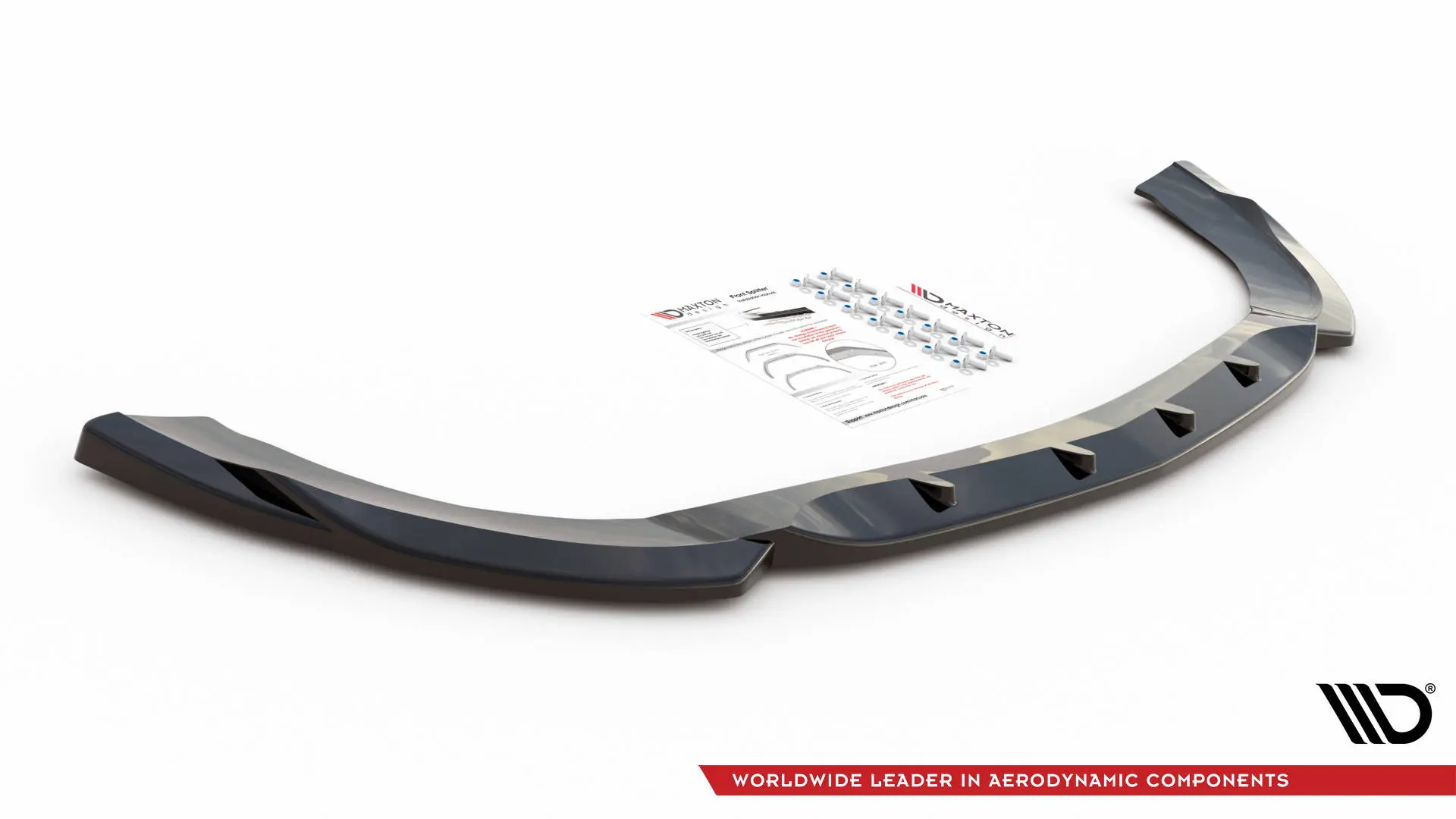 Frontspoiler Mercedes-Benz Vito (W447) 2014 -> │ V.1 Glossy Black Edition Image 4