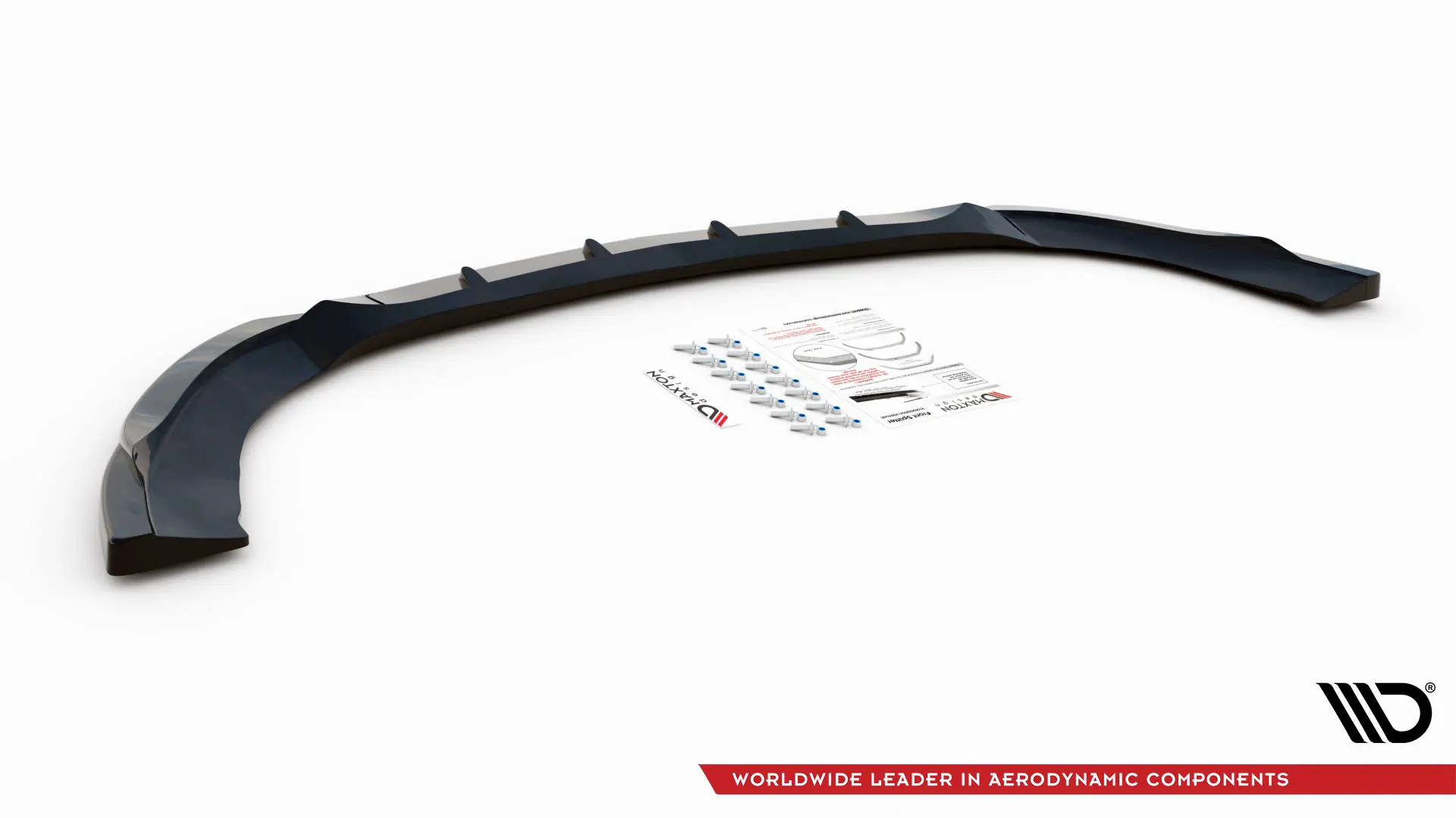 Frontspoiler Mercedes-Benz Vito (W447) 2014 -> │ V.1 Glossy Black Edition Image 5
