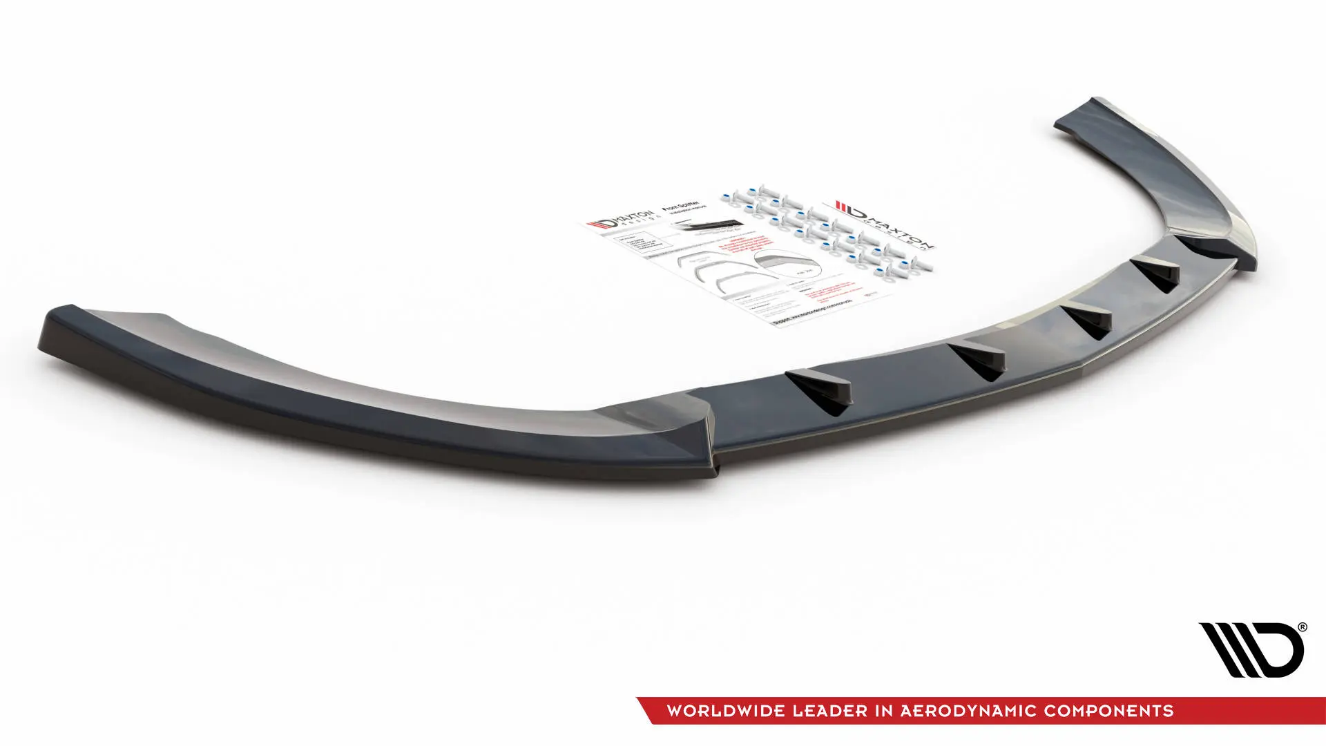 Frontspoiler Mercedes-Benz Vito (W447) 2019 -> | V.2 Glossy Black Edition – bilde 4