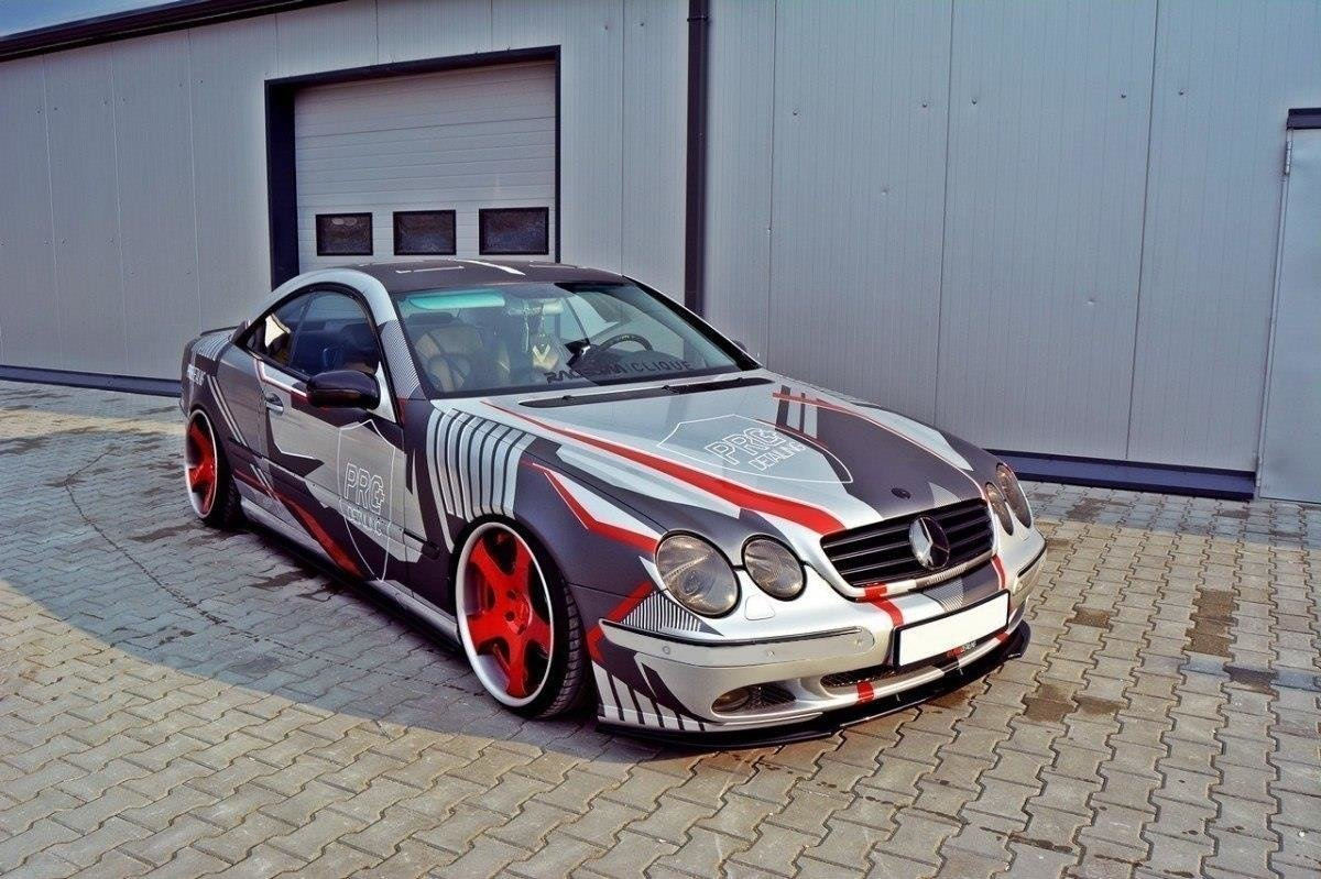 Frontspoiler Mercedes CL-Class (C215) 1999 - 2003 | Sport Glossy Black Edition – bilde 2