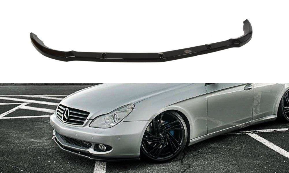 Frontspoiler Mercedes CLS (W219/C219) Pre-Facelift 2004 - 2008 | Sport Glossy Black Edition
