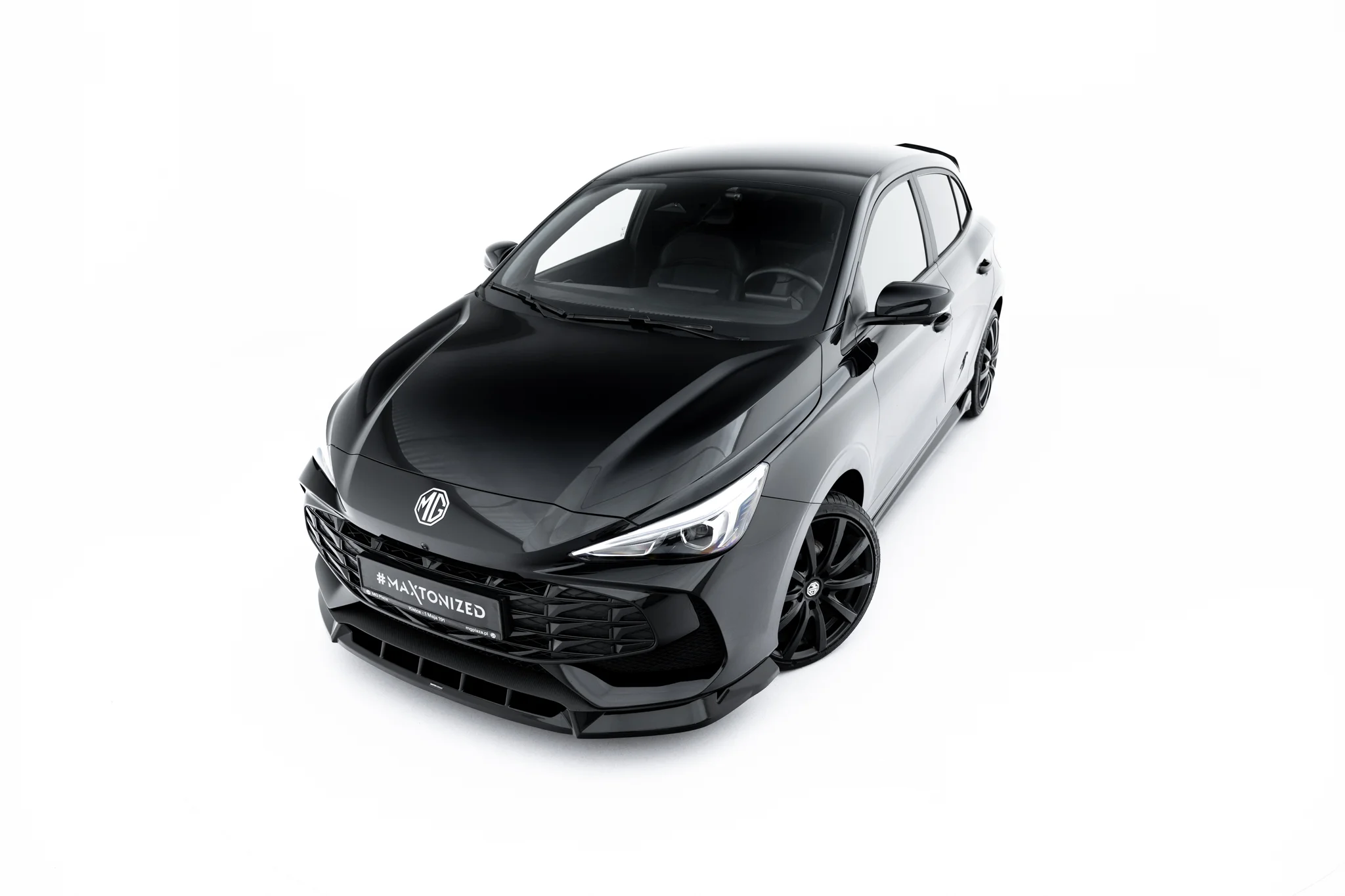 Frontspoiler MG 3 I 2024 -> | Sport Glossy Black Edition V2 – bilde 2