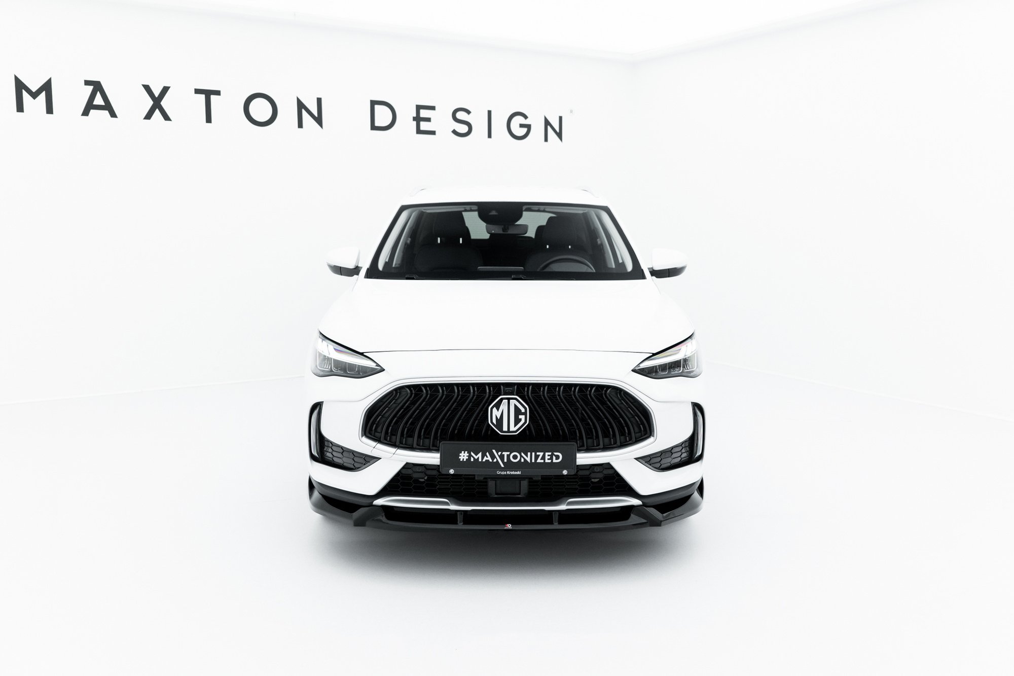 Frontspoiler MG HS I Facelift 2020 - 2025 | Sport Glossy Black Edition – bilde 3