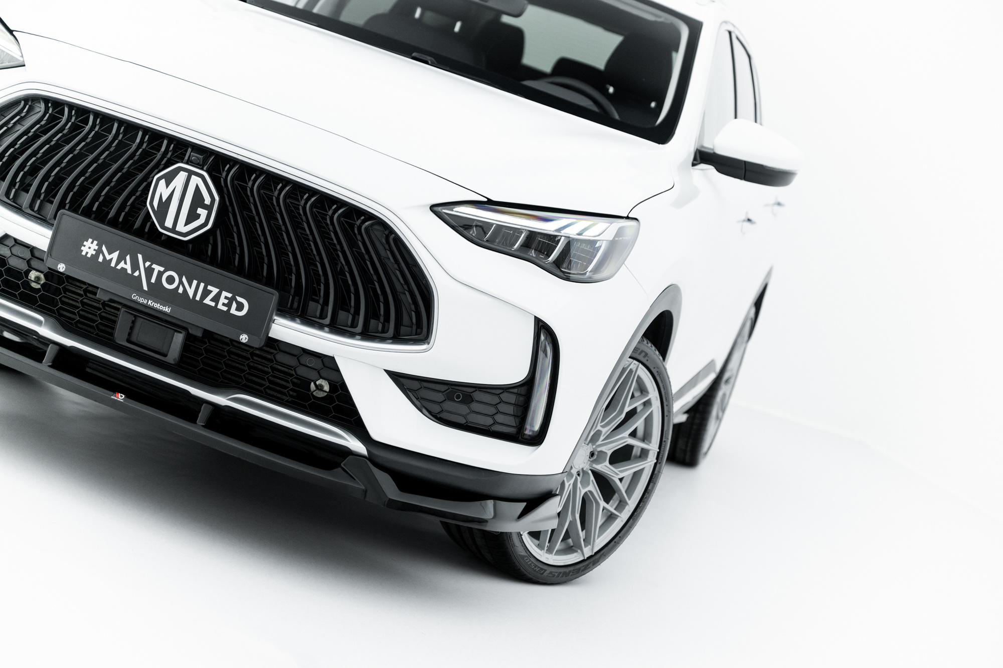 Frontspoiler MG HS I Facelift 2020 - 2025 | Sport Glossy Black Edition – bilde 4