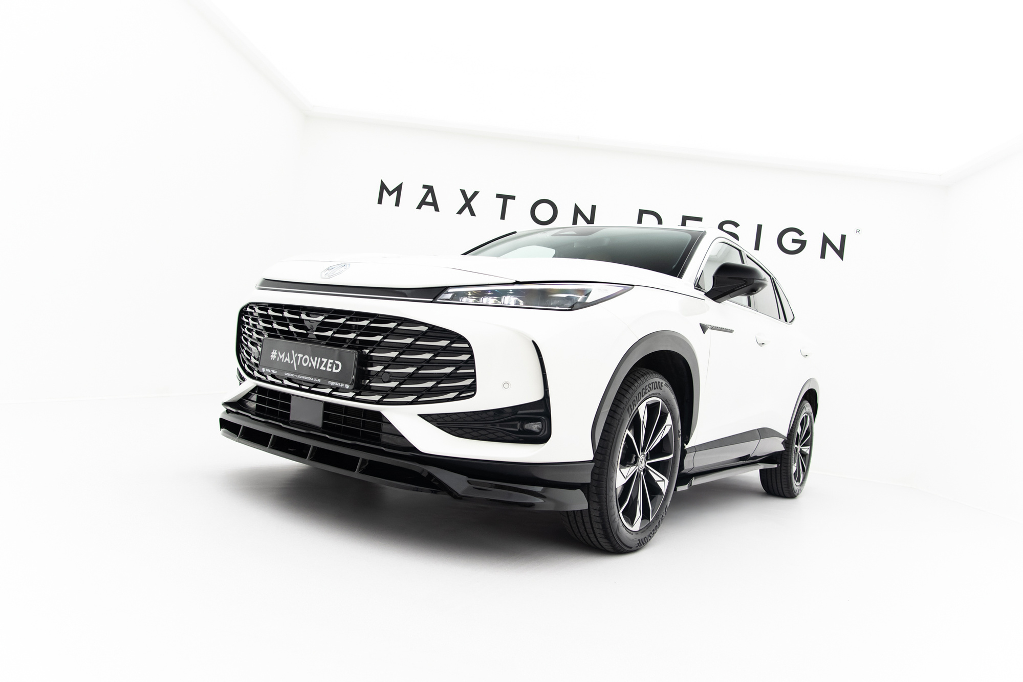 Frontspoiler MG HS II 2024 -> | Sport Glossy Black Edition – bilde 4