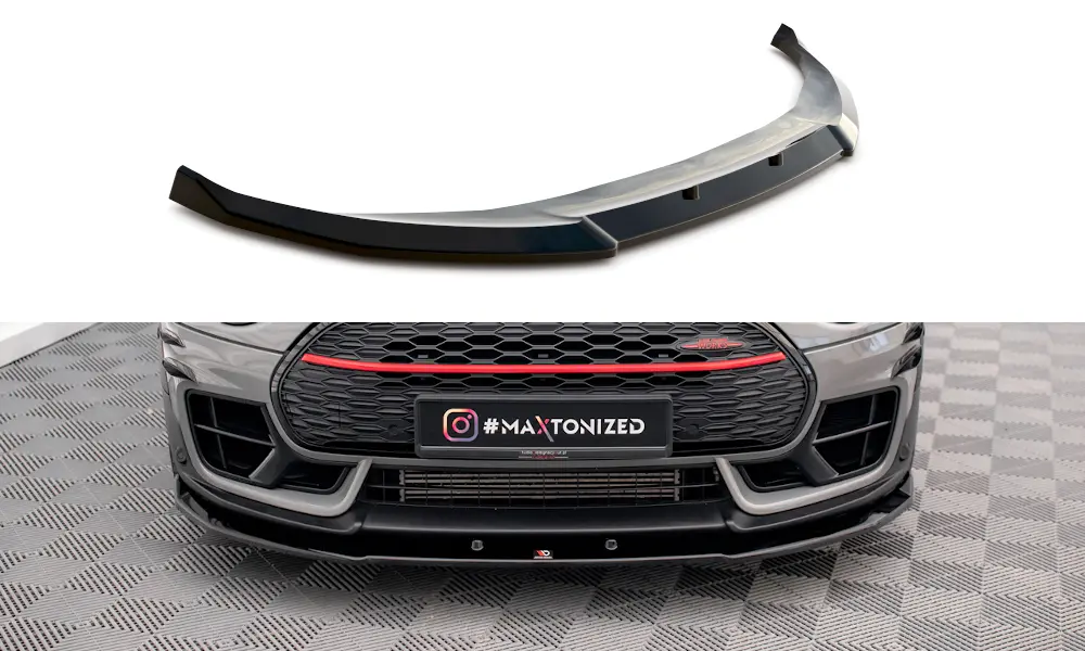 Frontspoiler Mini Clubman II F54 (John Cooper Works) 2015-2019 | V.2 Glossy Black Edition – bilde 3