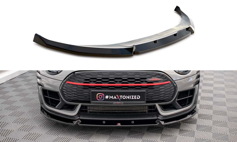 Frontspoiler Mini Clubman II F54 (John Cooper Works) 2015-2019 | V.3 Glossy Black Edition – bilde 3