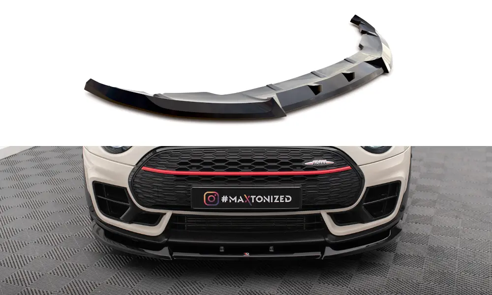 Frontspoiler Mini Clubman II F54 (John Cooper Works) Facelift 2019 - 2024 | V.1 Glossy Black Edition – bilde 3