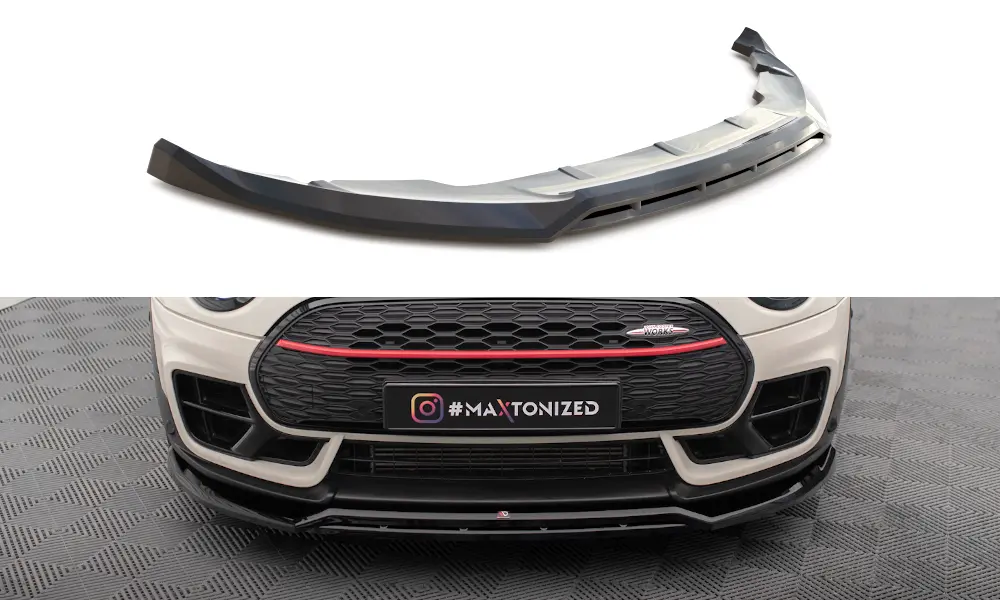Frontspoiler Mini Clubman II F54 (John Cooper Works) Facelift 2019 - 2024 | V.2 Glossy Black Edition – bilde 3
