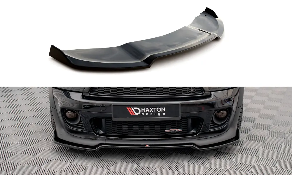 Frontspoiler Mini Cooper II R56 (John Cooper Works) 2006-2010 | V.2 Glossy Black Edition – bilde 2