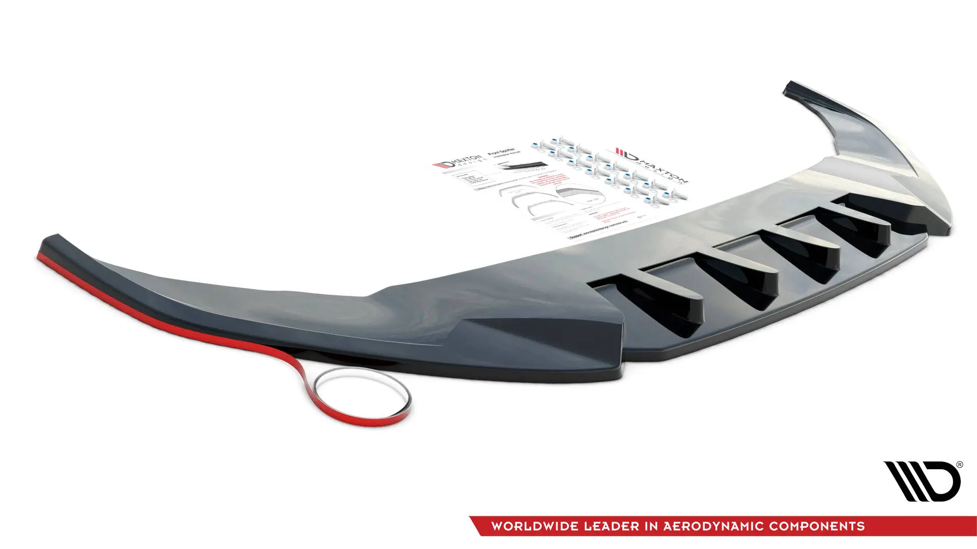 Frontspoiler Mini Cooper II R56 (John Cooper Works) 2006-2010 | V.3 Glossy Black Edition – bilde 7