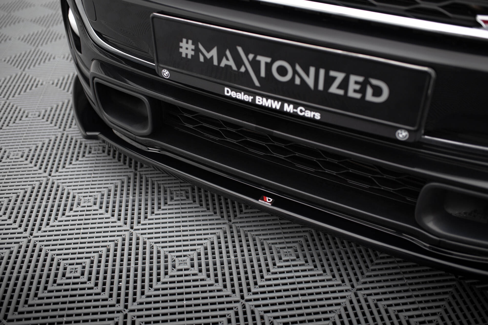 Frontspoiler Mini Cooper S III 3D (F56) Pre-Facelift 2014 - 2017 | Sport Glossy Black Edition – bilde 3