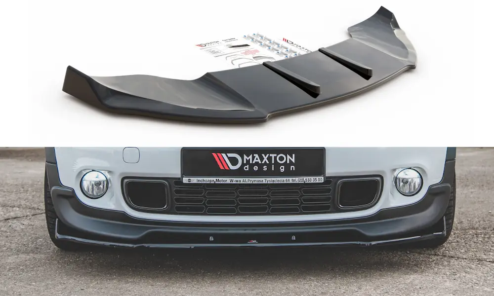 Frontspoiler Mini Countryman I (John Cooper Works) Facelift 2012-2016 | Glossy Black Edition – bilde 2