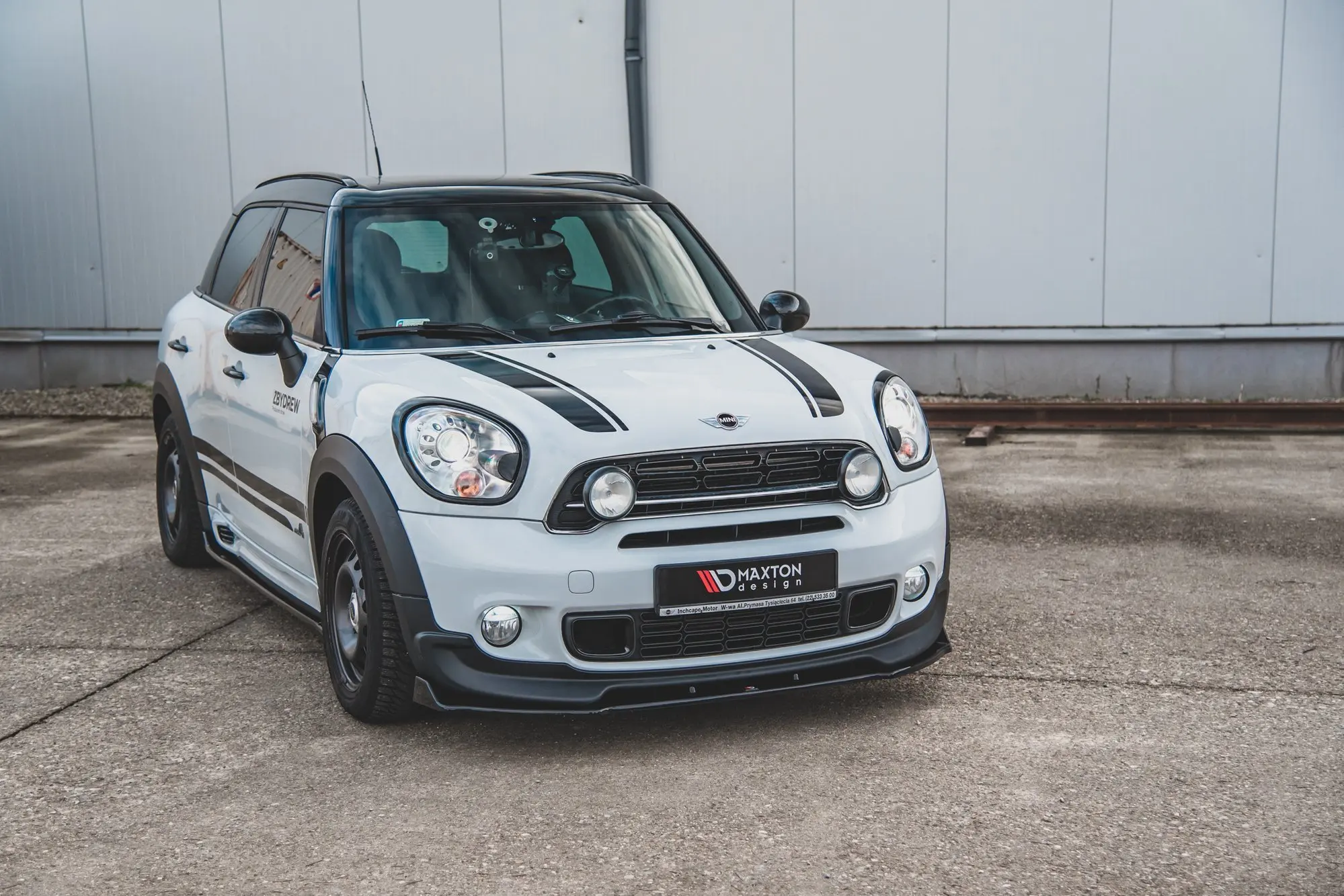Frontspoiler Mini Countryman I (John Cooper Works) Facelift 2012-2016 | Glossy Black Edition – bilde 5